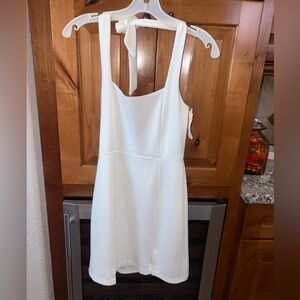 Altar'd State Ivory halter neck Dress